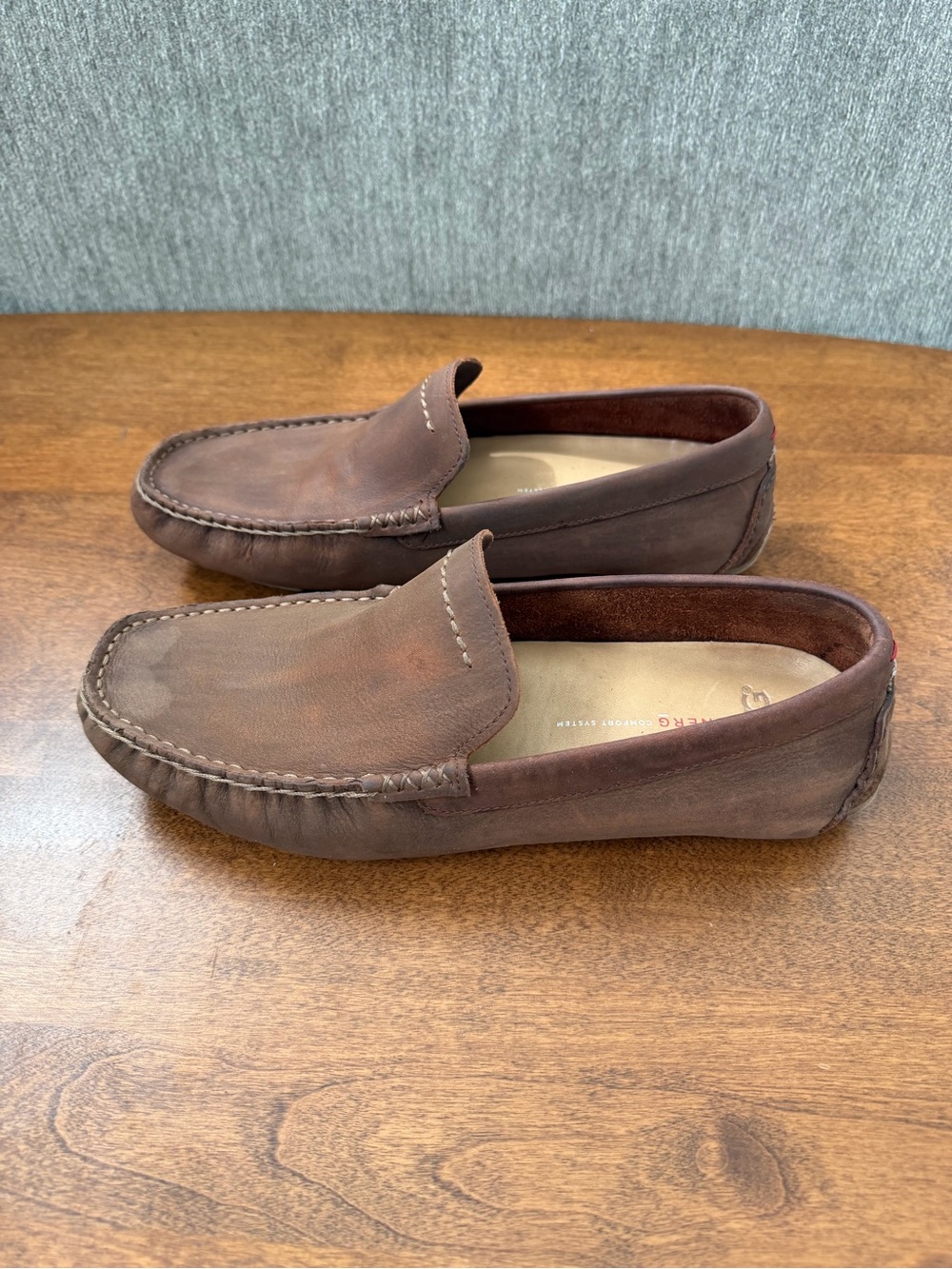 UGG Upshaw loafers Men's Brown Leather Slip-On - Picture 3 of 9